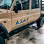 Toyota LC 79 2.8 Wildog Rock Sliders – Double cab