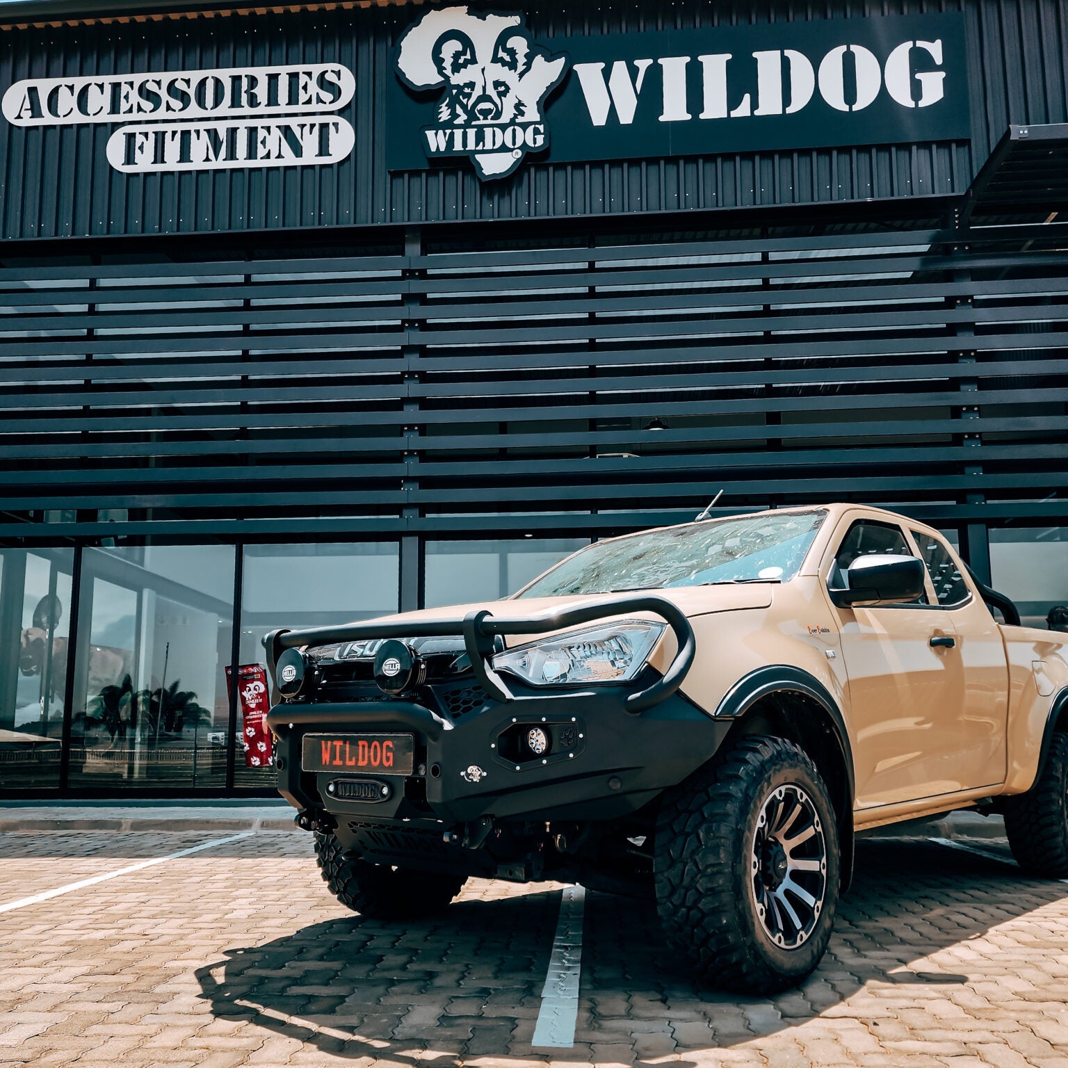 Isuzu Gen 7 Wildog Hunter Replacement Front Bumper (Nudge incl)