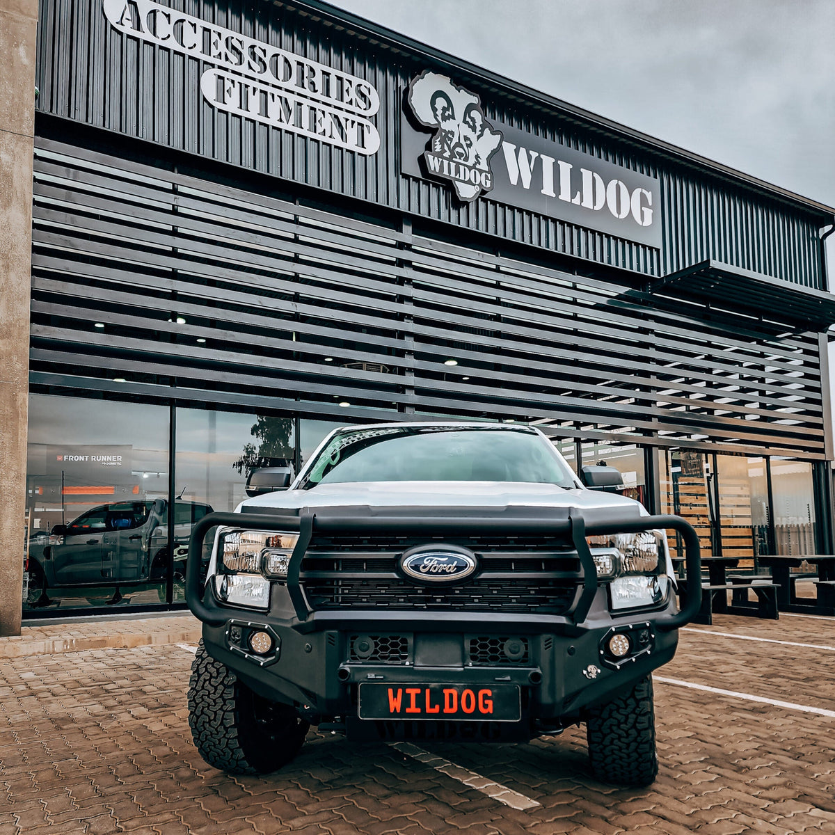 Ford Ranger Next Gen Wildog Hunter Replacement Front Bumper (Nudge and Bash plate incl) Main image
