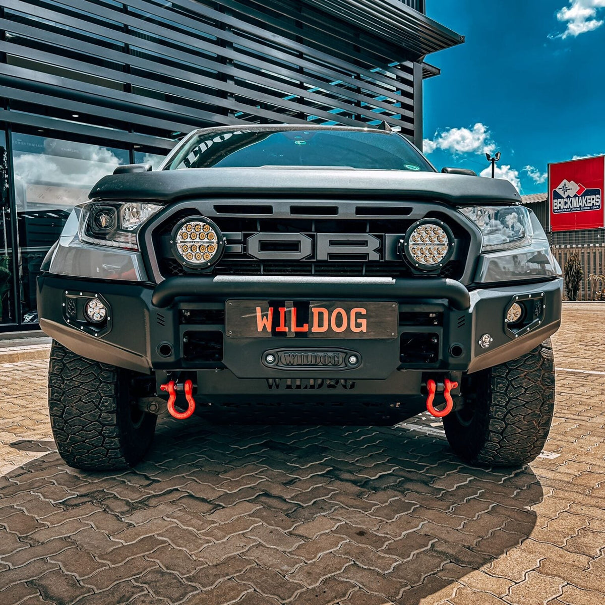 Ford Ranger Raptor Wildog K9 Replacement Front Bumper (Nudge and Bash plate incl)
