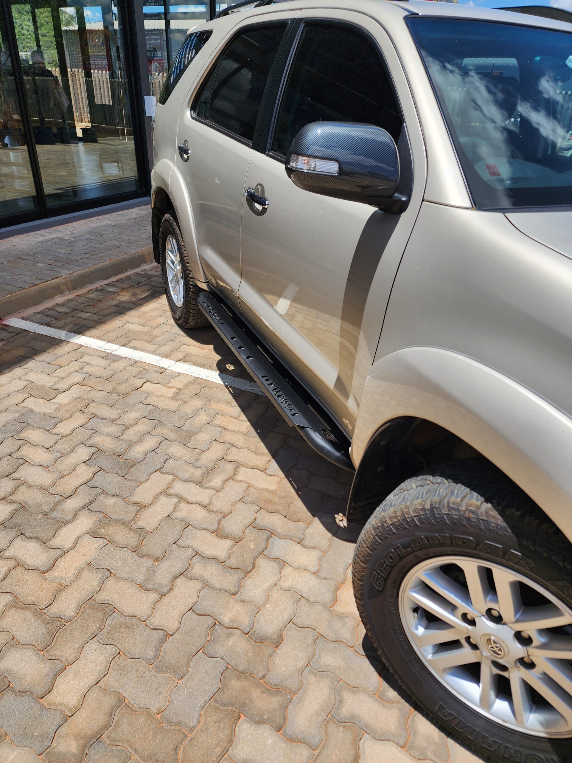 Toyota Fortuner 2005-2015 Wildog Rock Sliders Secondary image