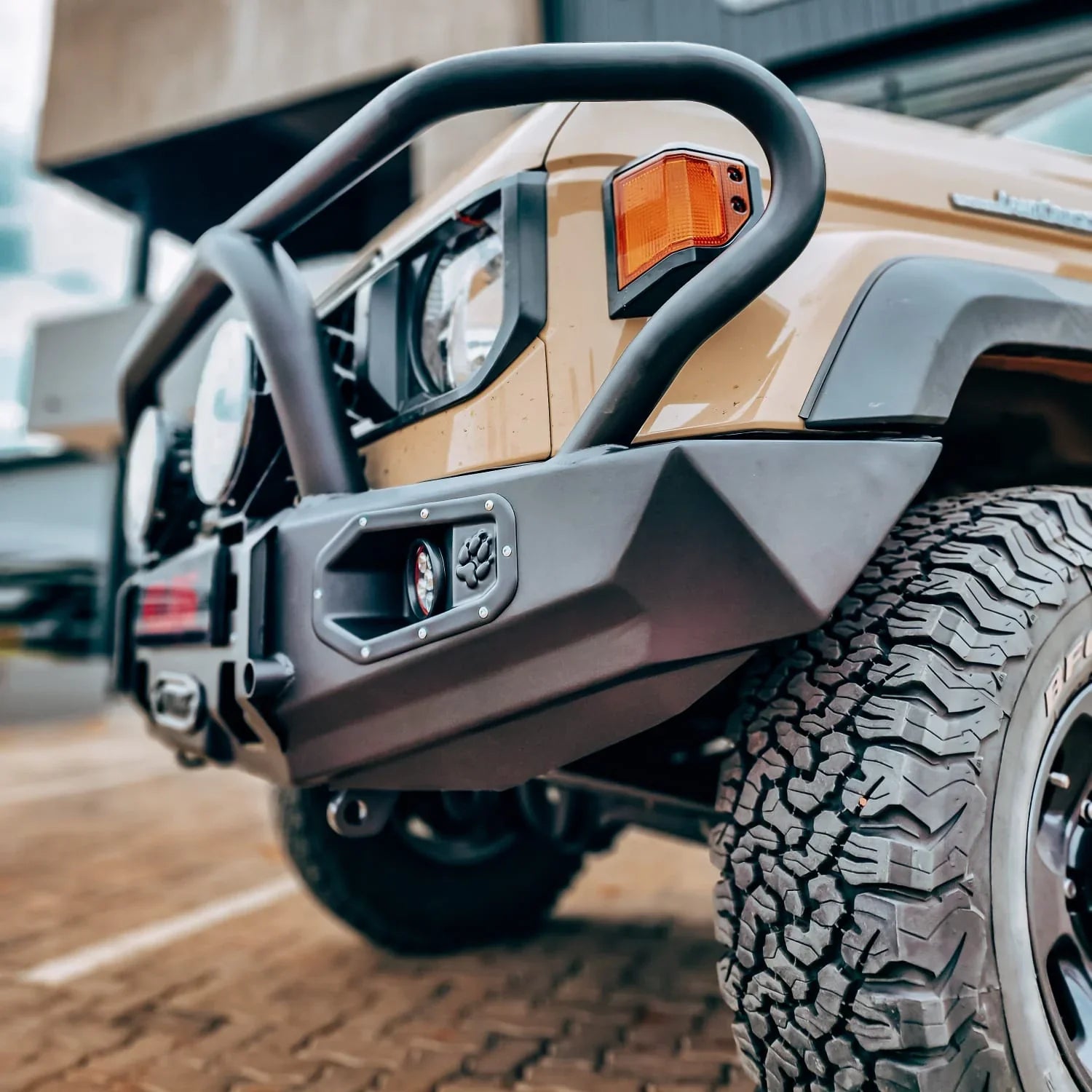 NEW Toyota Facelift Land Cruiser 70 Series- Wildog Hunter Front Bumper