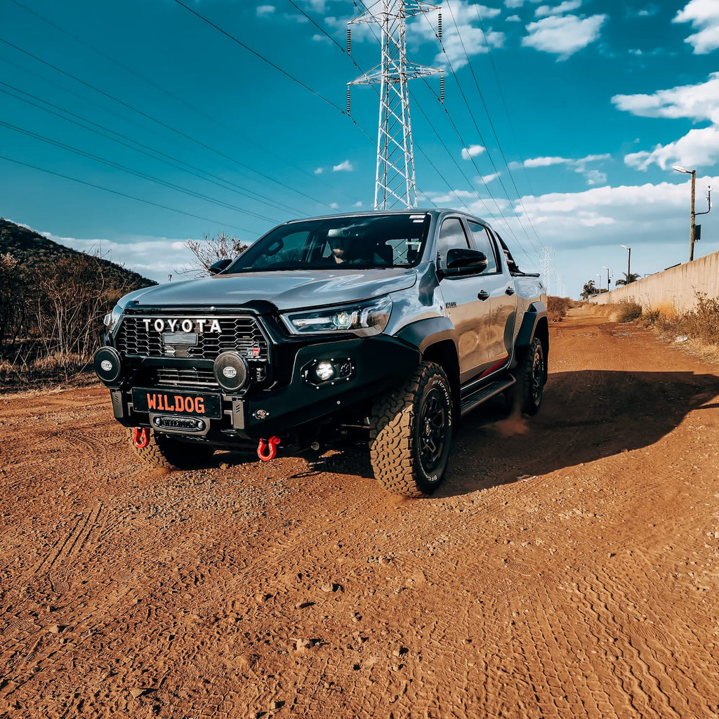 Toyota Hilux 2025 GR Sport Wildog K9 Replacement Front Bumper (Nudge Incl/Bash Plate Incl)