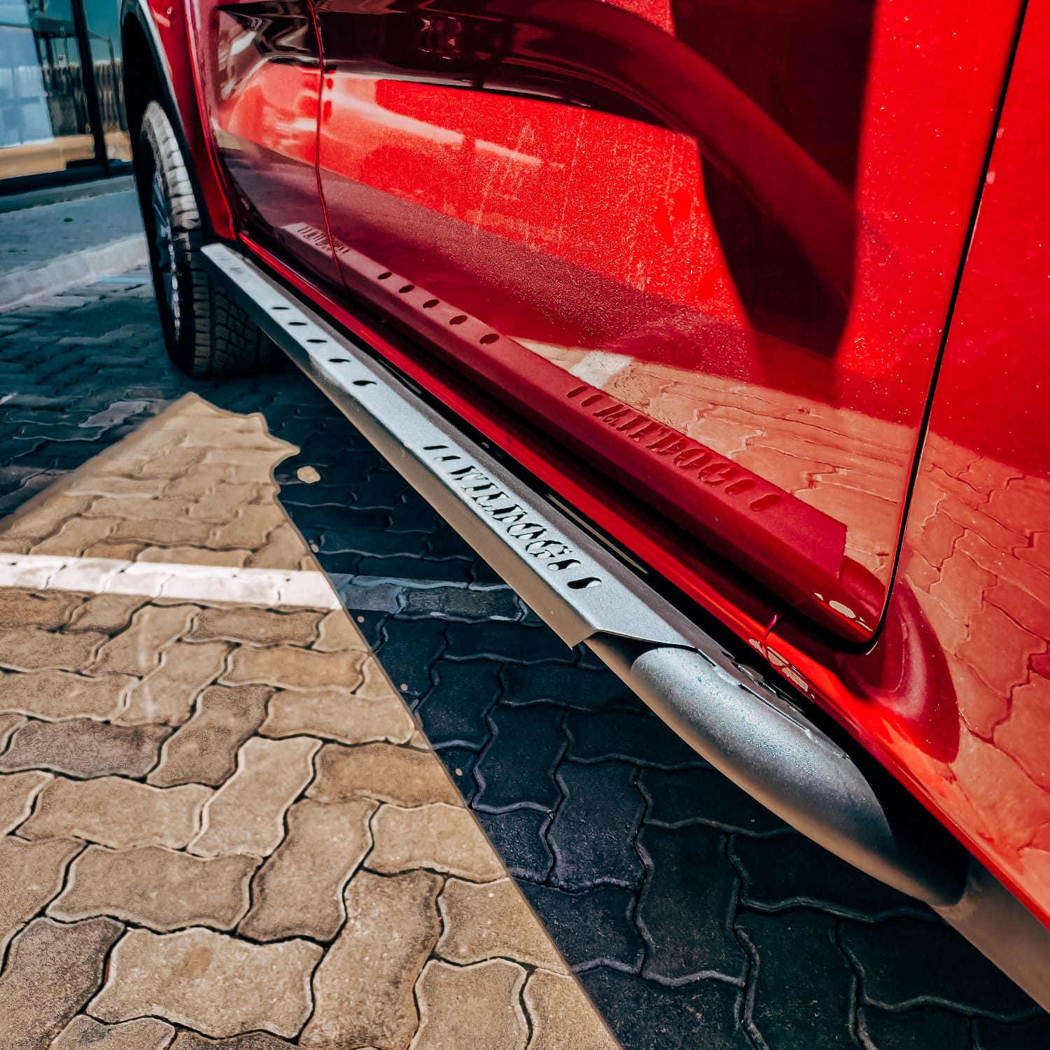 Ford Ranger Next Gen Wildog Standard Rock Sliders – Double cab