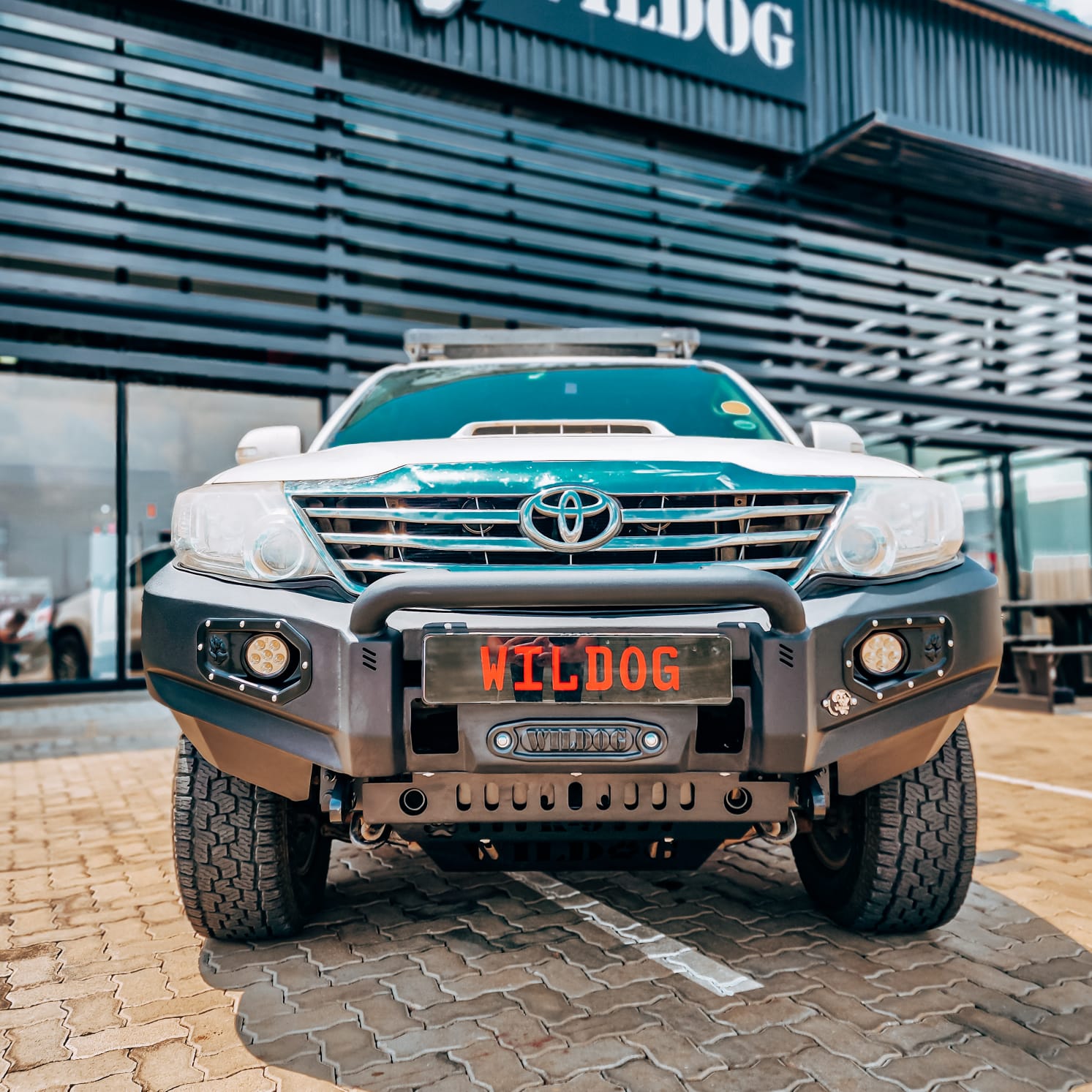 Toyota Fortuner 2011-2015 Wildog K9 Replacement Front Bumper (Nudge incl)