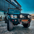Toyota LC 76 & 79 Pre Facelift Wildog Buffelsfontein Hunter Replacement Front Bumper (Bash Plate Incl)
