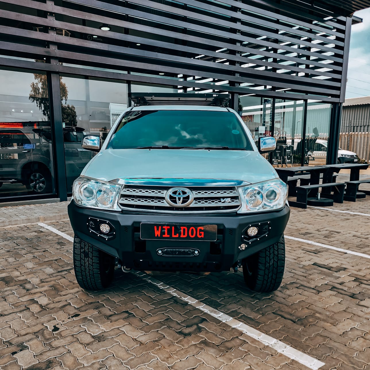 Toyota Fortuner D4D 2005-2010 K9 Replacement Front Bumper (Nudge incl) Main image
