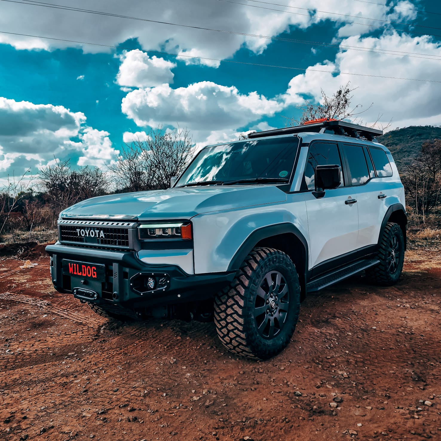 Toyota Land Cruiser Prado 250 Wildog Savage Replacement Front Bumper (Bash Plate Included) Secondary image
