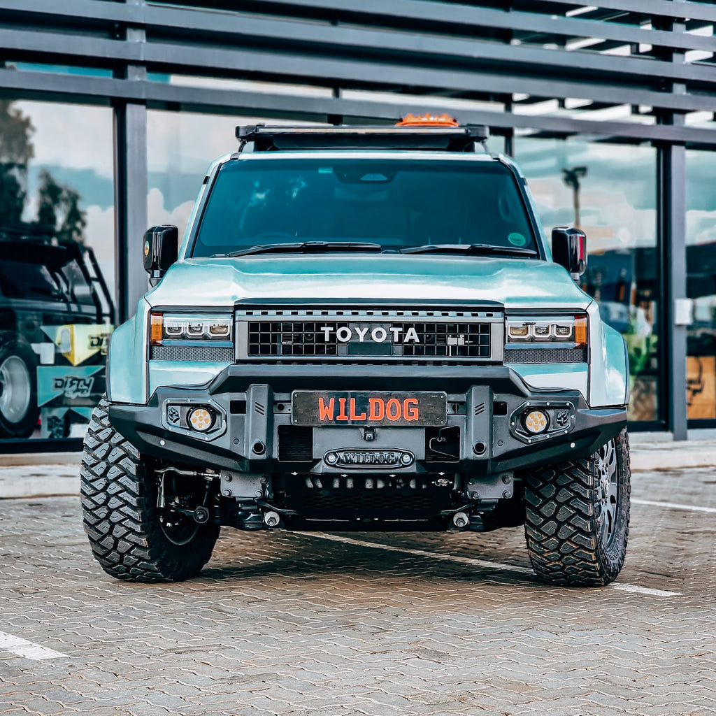 Toyota Land Cruiser Prado 250 Wildog Savage Replacement Front Bumper (Bash Plate Included)