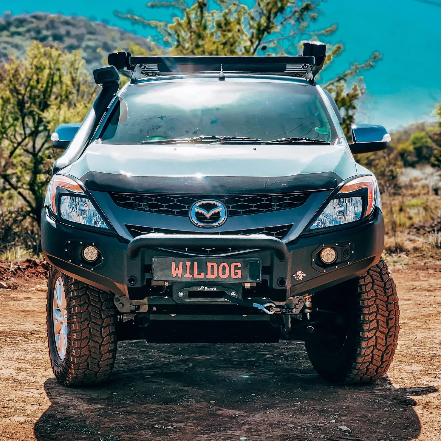 Mazda BT-50 Wildog K9 Replacement Front Bumper (Nudge incl) Secondary image