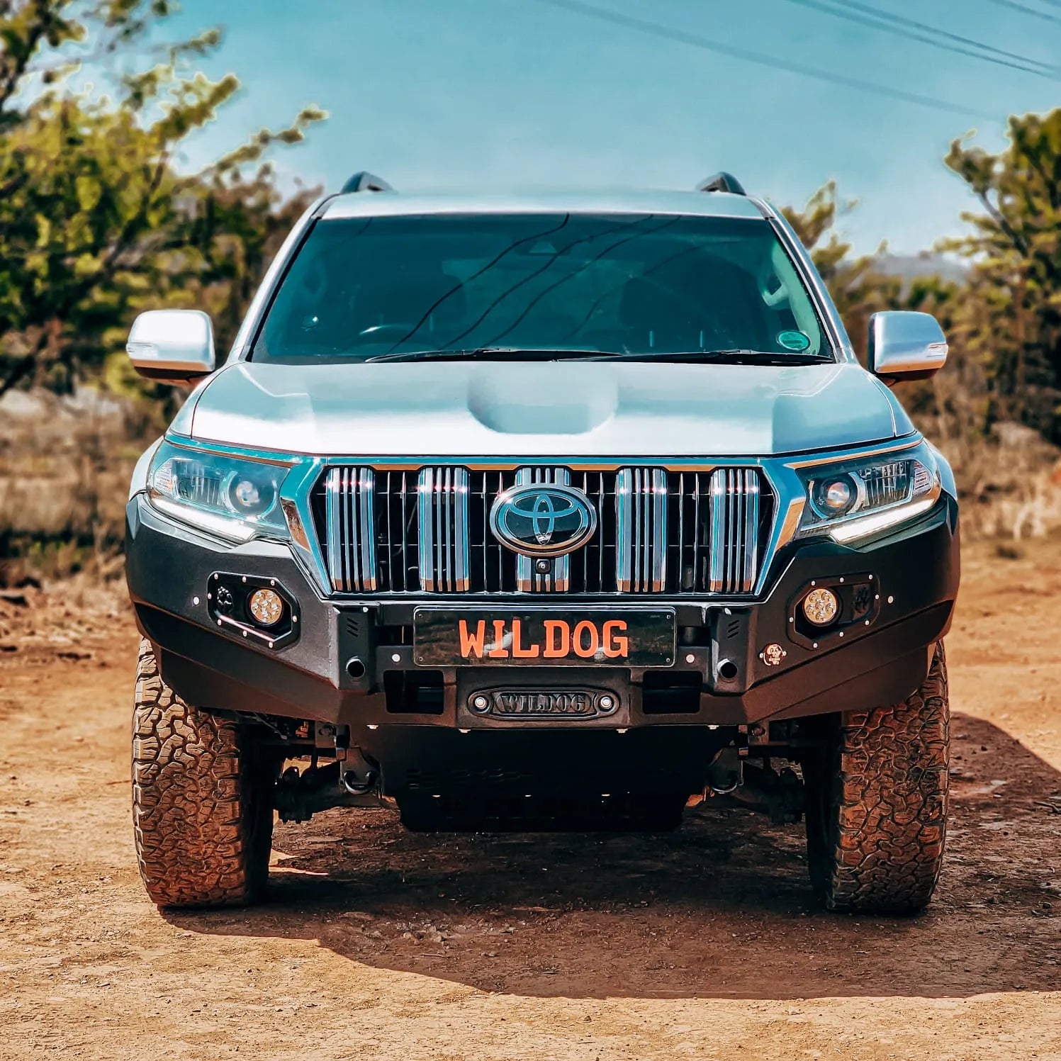 Toyota Prado 150 Facelift Wildog K9 Front Bumper Main image