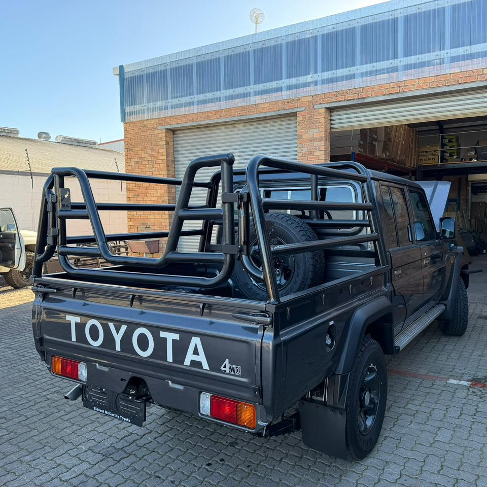 Toyota Land Cruiser 79 Series Double Cab Cattle Rails Secondary image