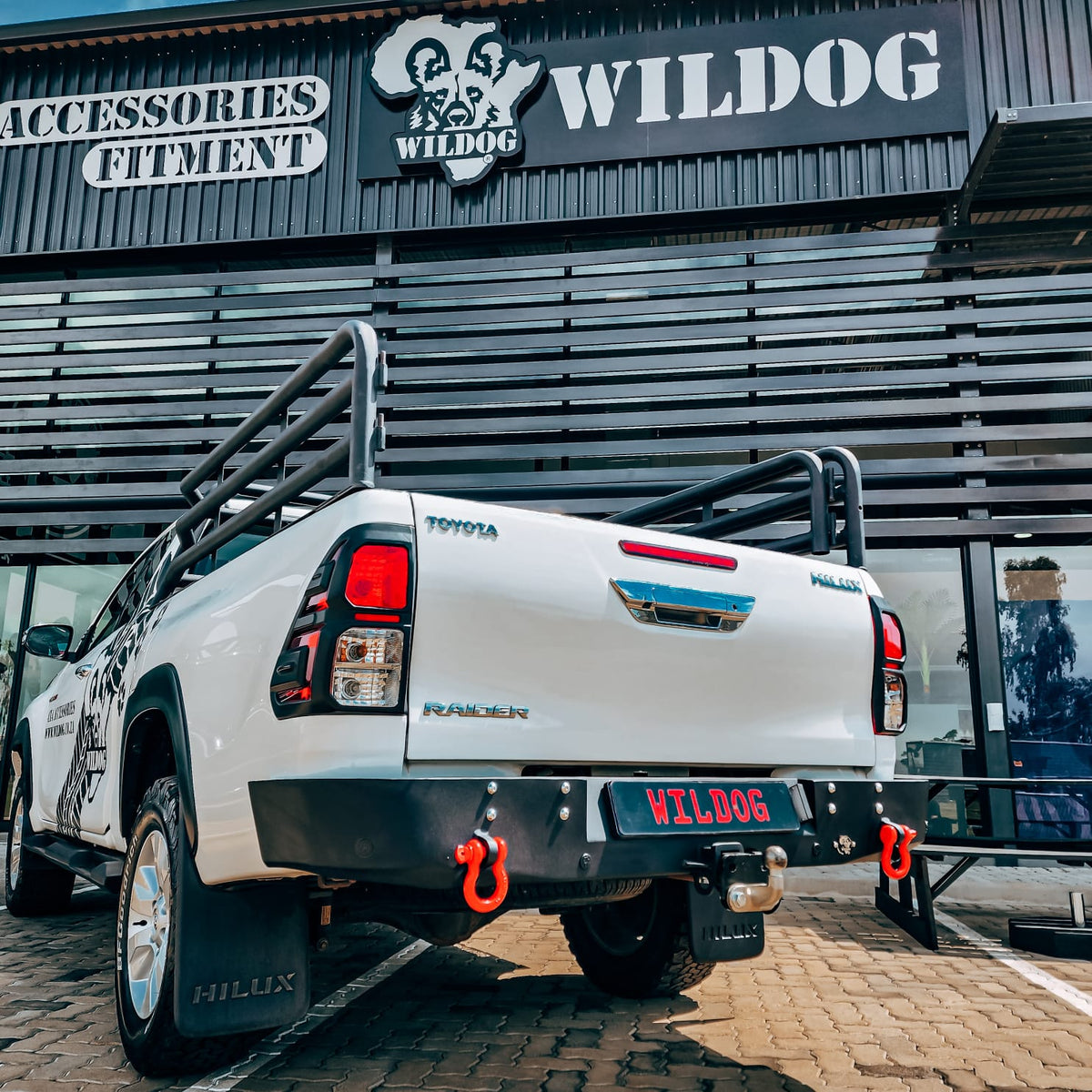 Toyota Hilux Revo GD6 Wildog Standard Replacement Rear Bumper Main image