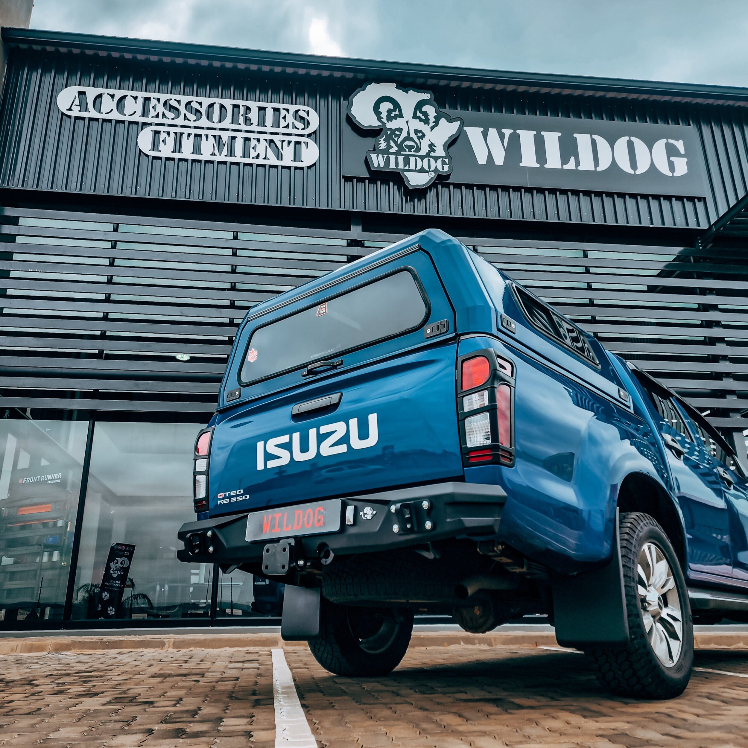 Isuzu KB6/KB300 Wildog Alpha Replacement Rear Bumper (Not PDC compatible) Secondary image