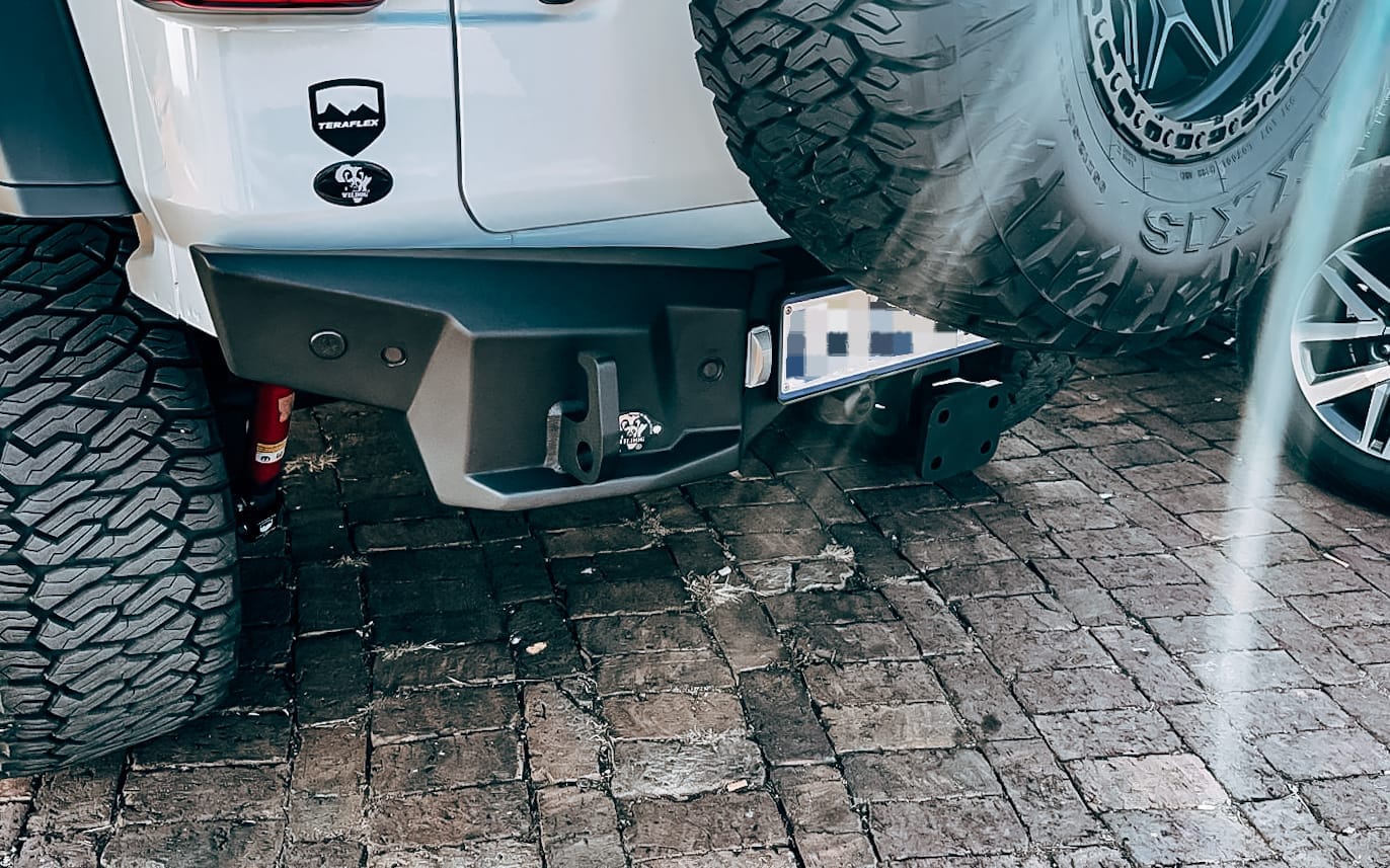 Jeep Wildog Replacement Rear Bumper Secondary image