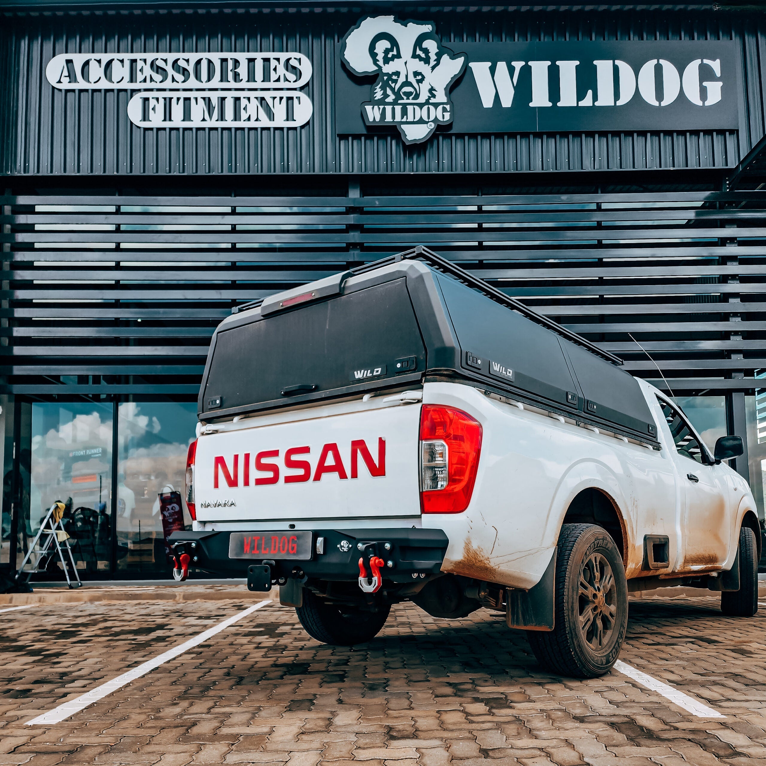 Nissan Navara Wildog Workhorse Replacement Rear Bumper Main image