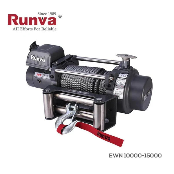 Runva Winch - Steel Cable 15000lbs (6 804Kg) 12V