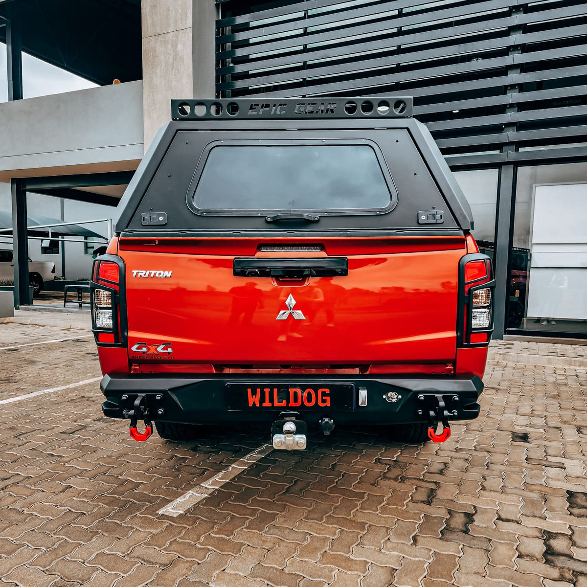 Mitsubishi Triton Wildog Alpha Replacement Rear Bumper